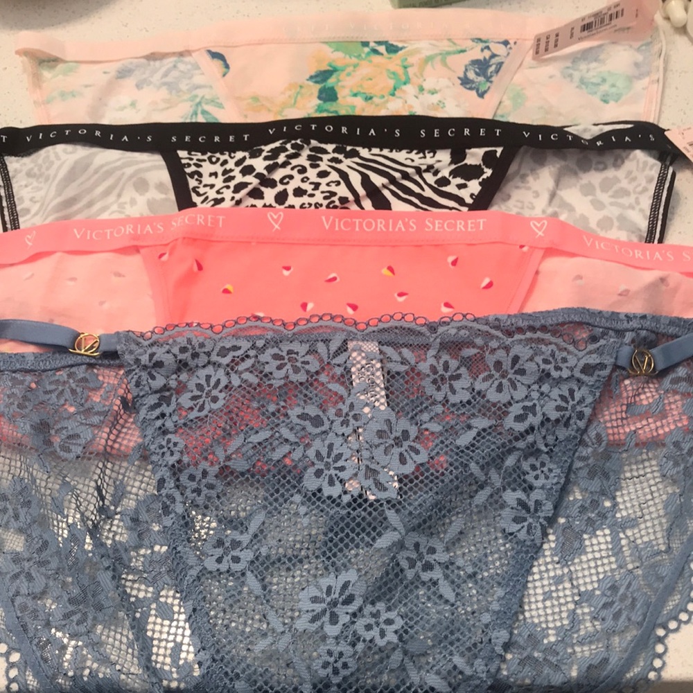 4 pr Victoria’s Secret panties new with tag